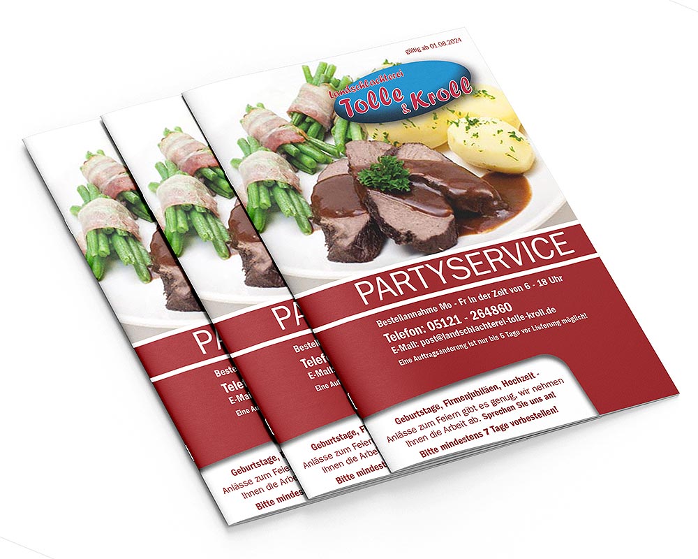 Partyservice Hefte